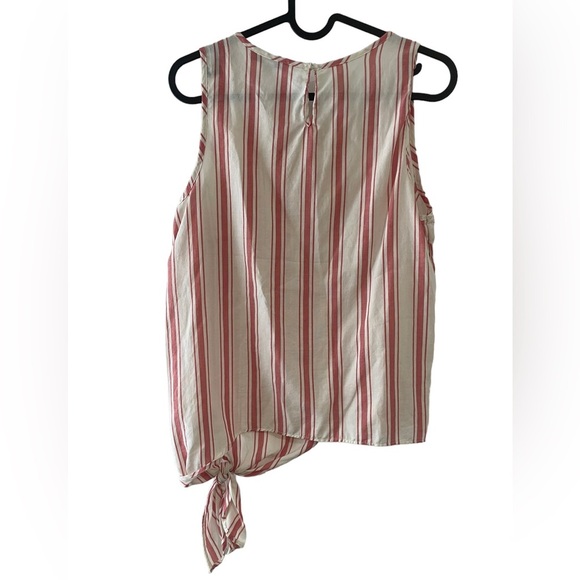 New Madewell Pink and White Stripe Sleeveless Tank size XS - Picture 9 of 9
